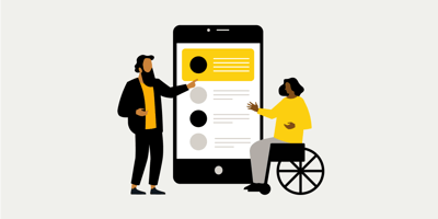 What is the difference between accessibility and inclusiveness?