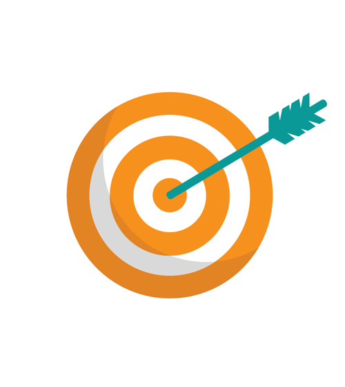 focus target - hexagon-1