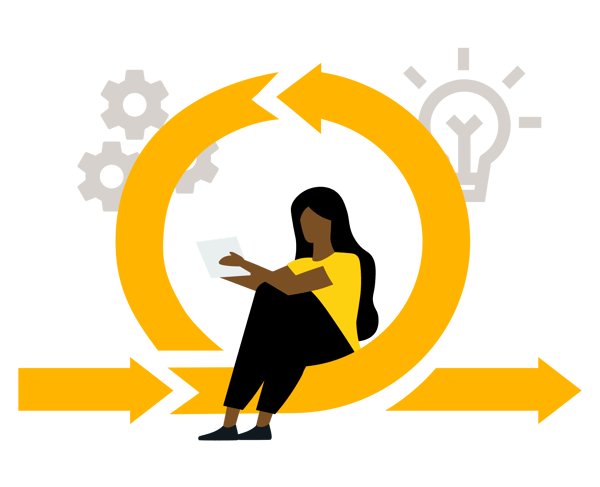 Agile_Loop_Working_White_2024_Illustration_Eficode