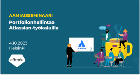 Portfolionhallintaa Atlassian-työkaluilla aamiaisseminaari