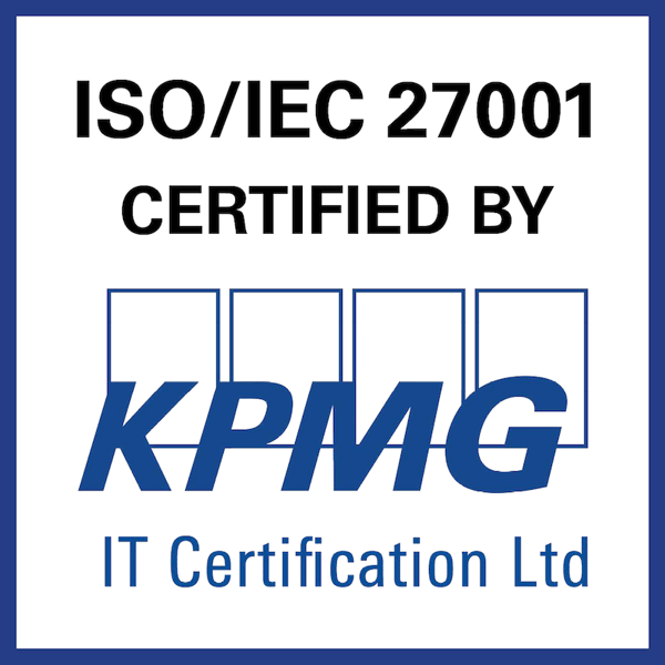 ISO27001 Certified by KPMG (1) copy